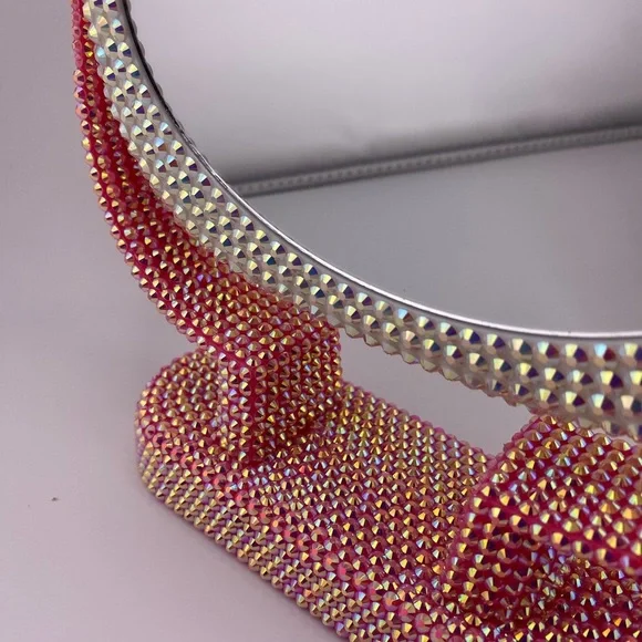 Hello Kitty Pink White Stand Vanity Mirror- New in box - Picture 6 of 7